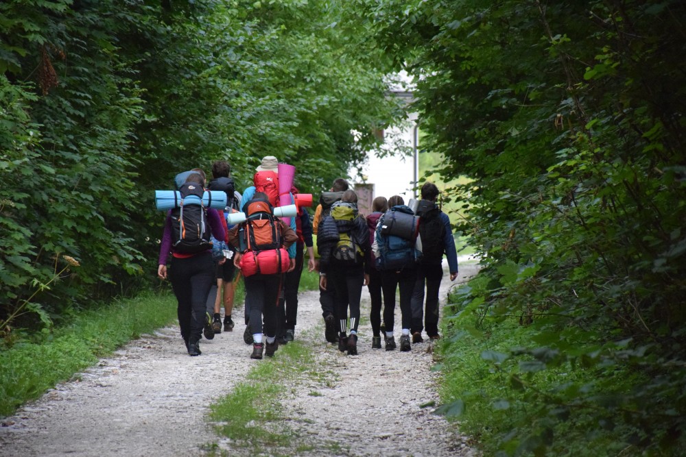 Vabilo na študentski izlet in bivakiranje pod Staničevim vrhom