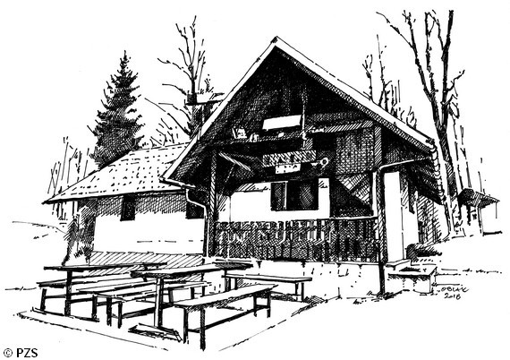 Planinska koča na Kamen Vrhu