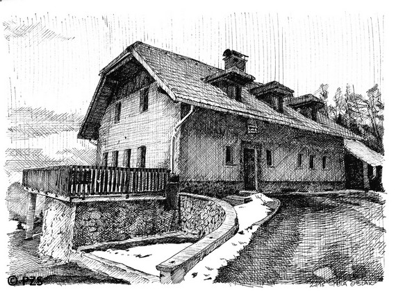 Planinski dom na Uštah - Žerenku